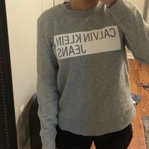 Calvin Klein Grey Sweatshirt
